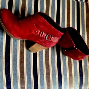 Leather & Suede Ankle Boots